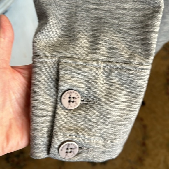 Men’s Kane & Unke Gray Light Knit Jacket Luxury Old Money GQ Statement Size S - Picture 8 of 16